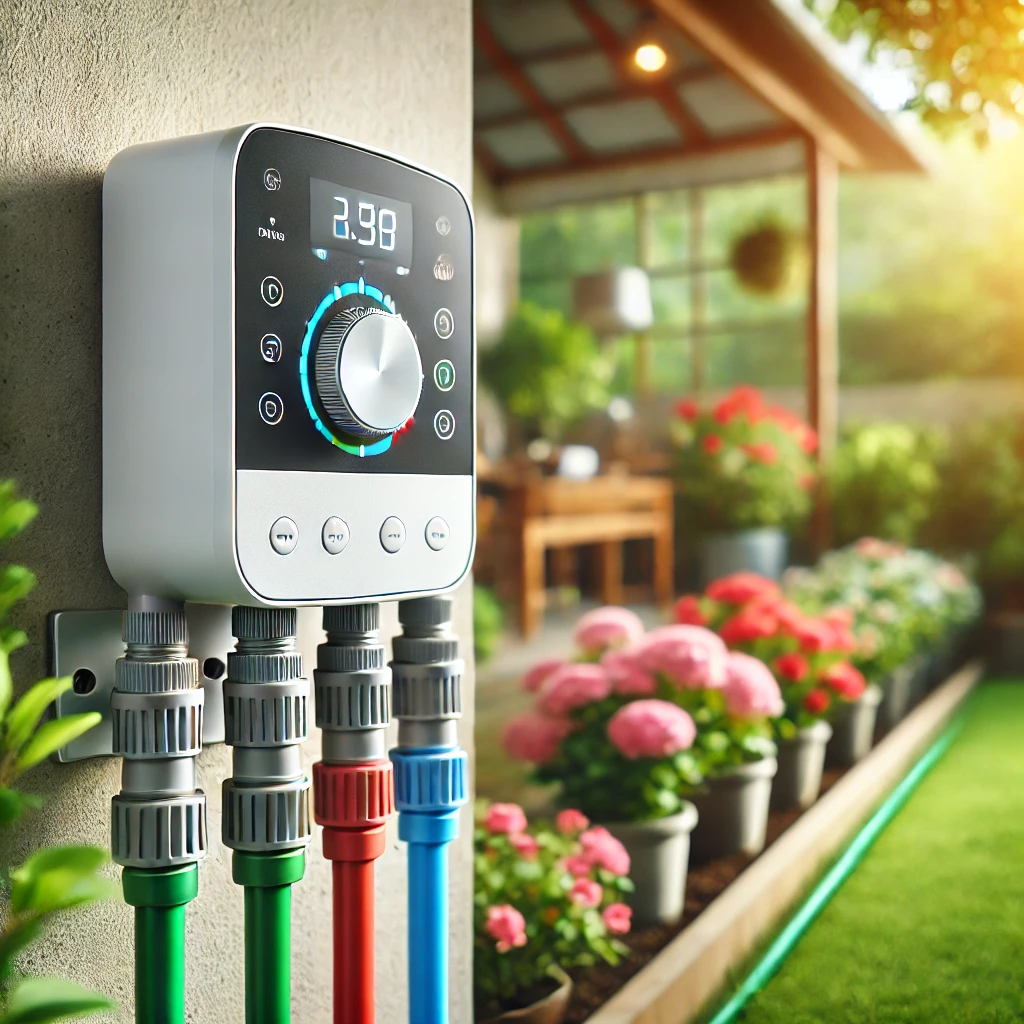 córais uisciúcháin éifeachtacha gairdín uathoibríoch