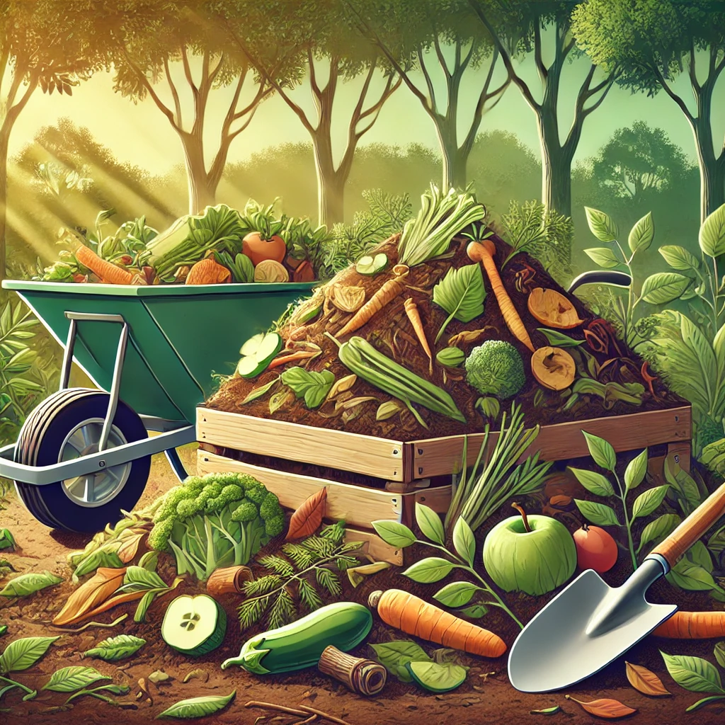 leasú orgánach a chur ar an bhfaiche