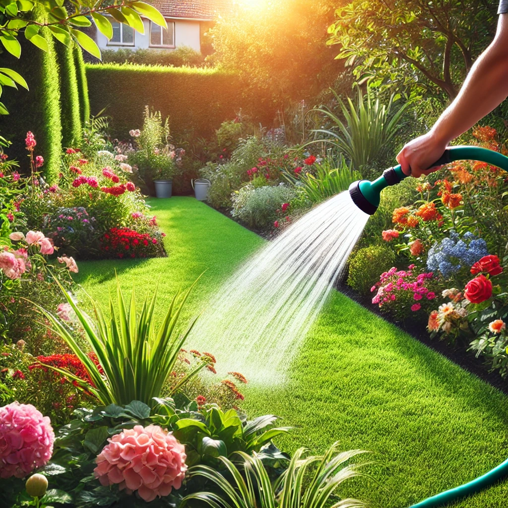 Píobán gairdín le haghaidh Uisciú Gairdín Samhraidh